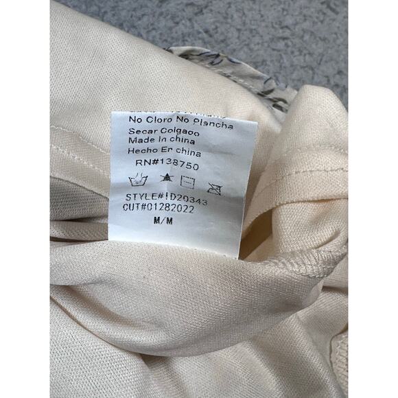 BlueBell Dress Milkmaid Meadow Floral Sheer Women's Medium Coquette Cottagecore - Picture 5 of 12